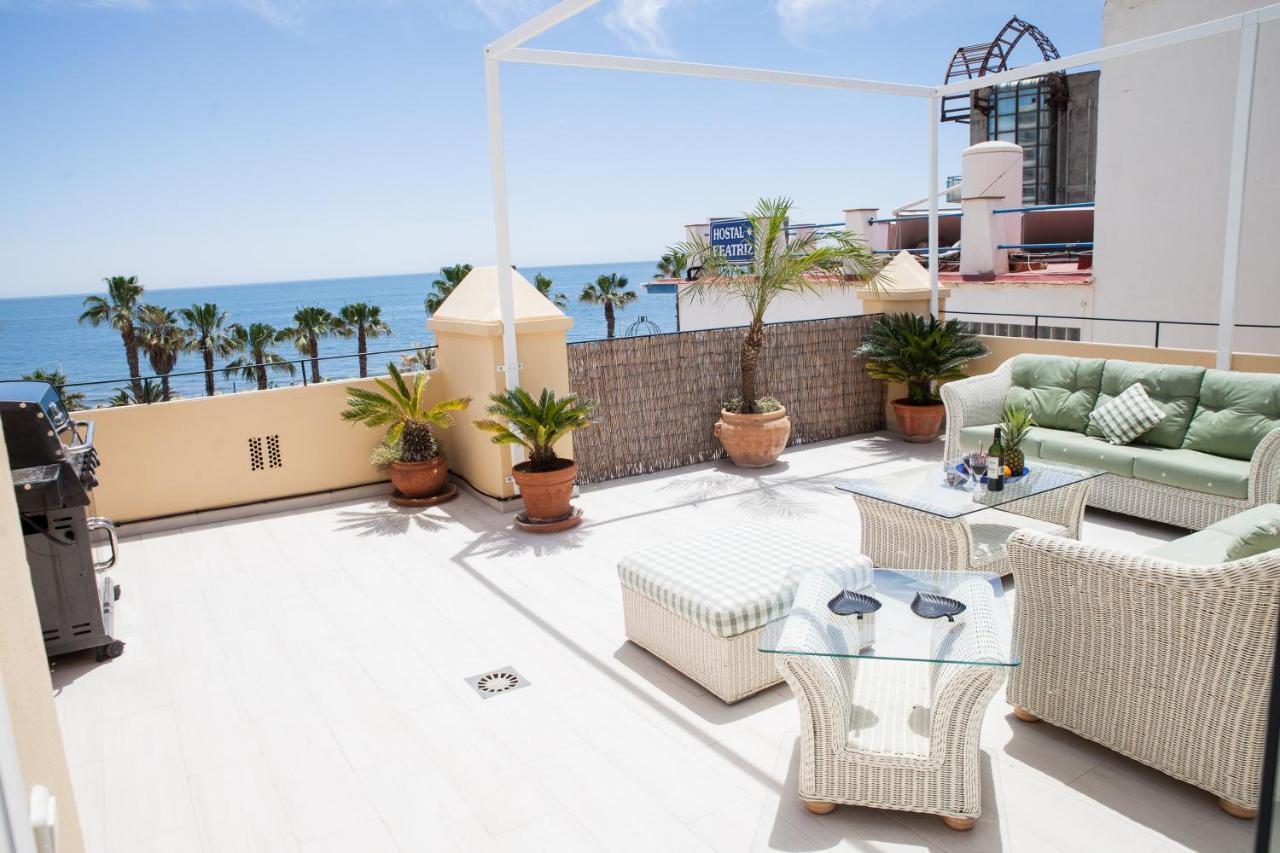 Spacious 200 Sq.M. Penthouse With Sea View Terraces Torremolinos Kültér fotó