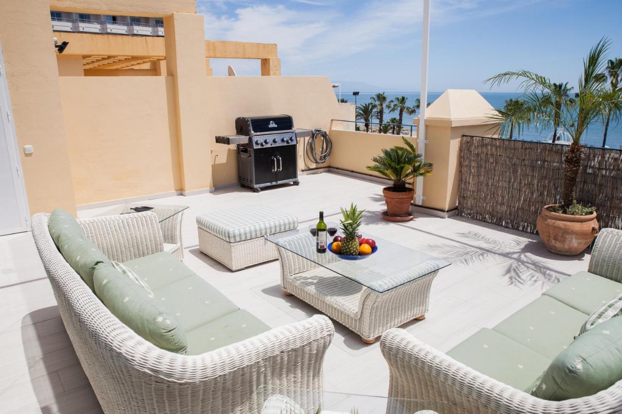 Spacious 200 Sq.M. Penthouse With Sea View Terraces Torremolinos Kültér fotó