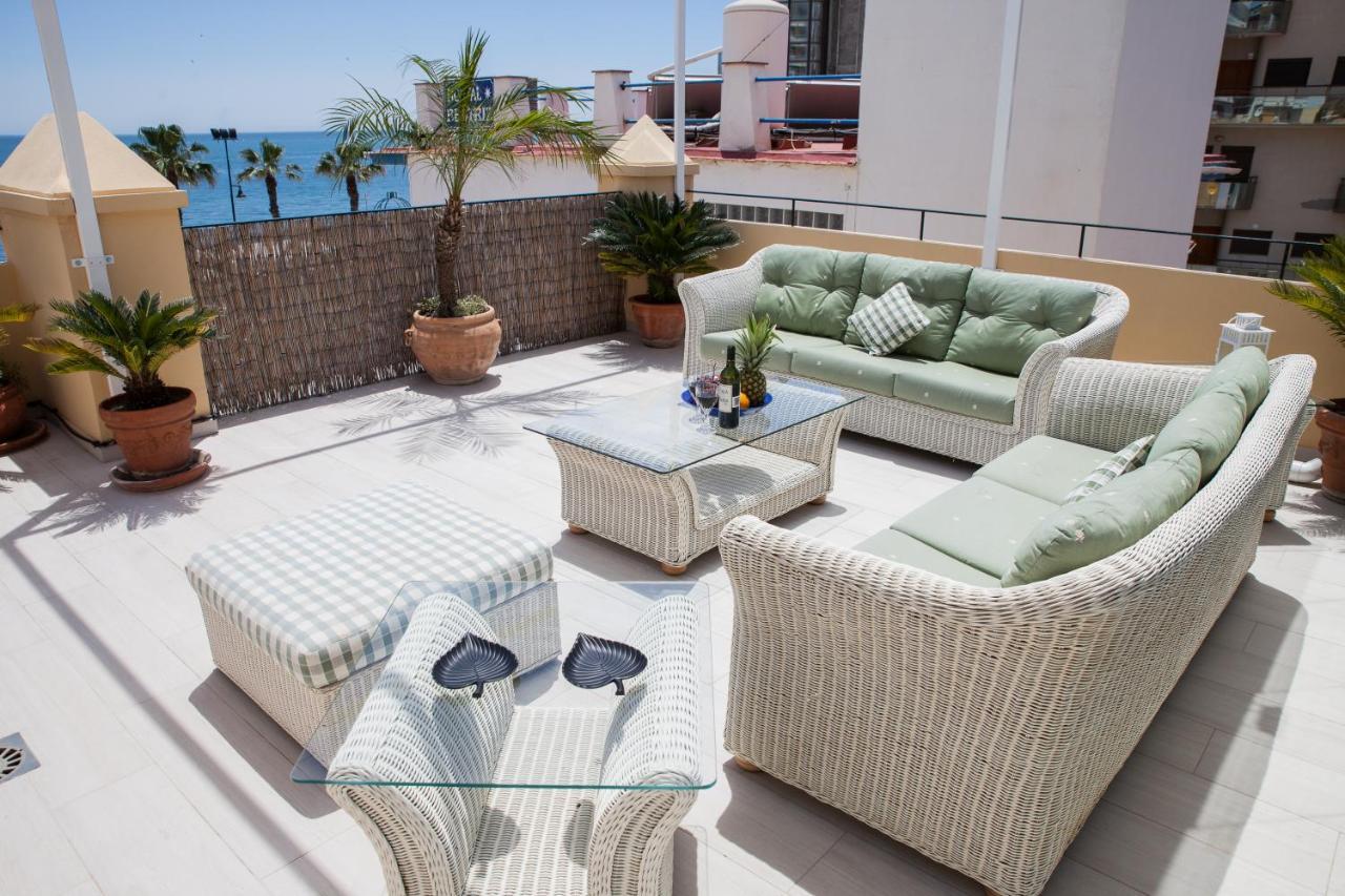 Spacious 200 Sq.M. Penthouse With Sea View Terraces Torremolinos Kültér fotó
